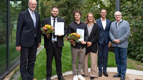 Gruppenfoto Preisverleihung