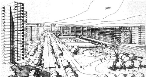 Vision Prohliser Allee 1970er Jahre