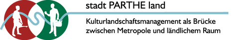 Bild-Wort-Marke des Forschungsvorhabens stadt PARTHE land