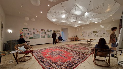 Ausstellungseröffnung und Präsentation der Projektergebnisse im Zukunftsdorf Waldhof, 2024