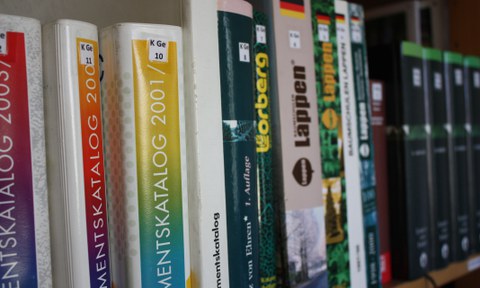 Bücher der Bibliothek