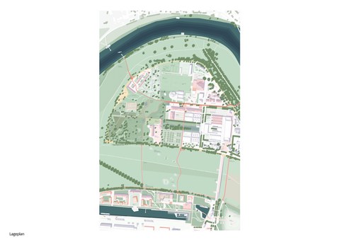 Lageplan Entwurf