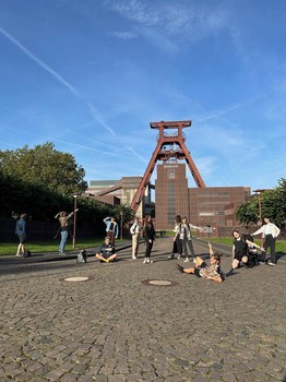 Fotos von der Entwurfsexkursion in das Ruhrgebiet