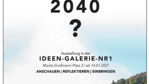 Plakat Ausstellung Glashuette