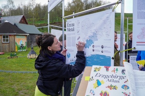 Ausstellung Erzgebirgeatlas Seiffen