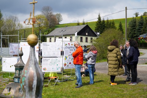 Ausstellung Erzgebirgeatlas Seiffen