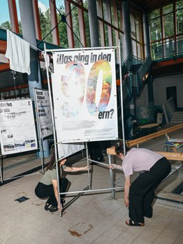 Erzgebirgsbad Ausstellung Lost Pools