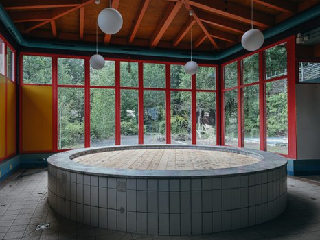 Erzgebirgsbad Ausstellung Lost Pools