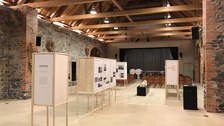 Ausstellung CoWorking im ländlichen Raum, Thallwitz, Professur für Gebäudelehre und Entwerfen: Wohnbauten, 2019 