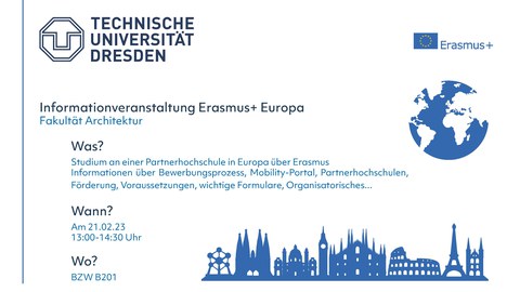 Infoveranstaltung Erasmus 23