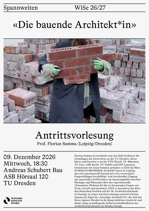 Antrittsvorlesung Florian Summa