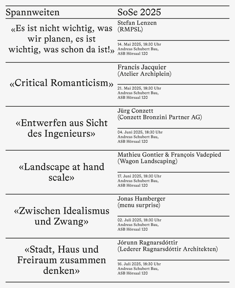 spannweiten Üebersichtsplakat SoSe 25