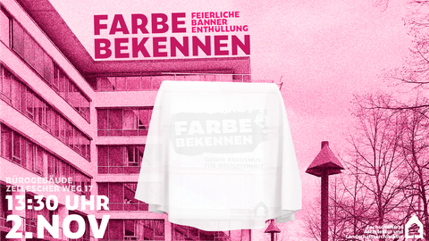 Ankündigung Feierlicher Enthüllung Banner