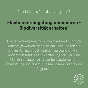 Sharepic zur Petition von A4F, inhalt siehe auch Text