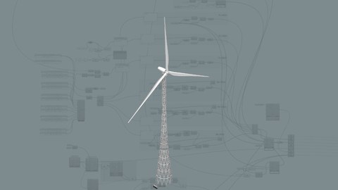 Hocheffizienten Stabstrukturen für Onshore Windenergieanlagen