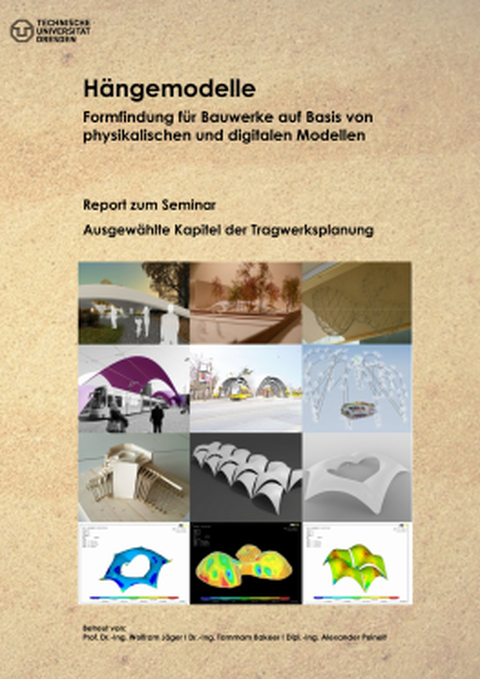 Titelseite der wissenschafltichen Arbeit zum Thema Hängemodelle