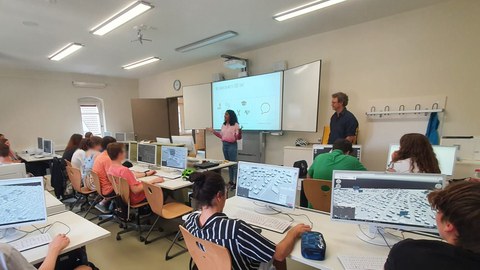 Workshop von U_Code am Gymnasium Dresden-Plauen