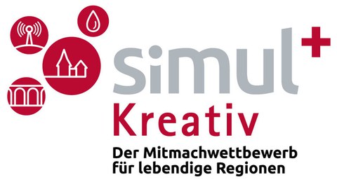 Logo des simulpluskreativ Ideenwettbewerbs