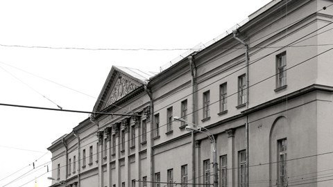Ansicht Schusev Museum der Architektur Moskau