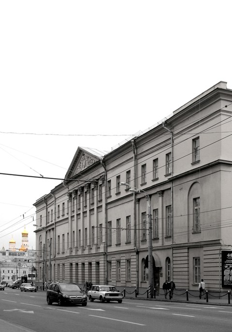 Ansicht Schusev Museum der Architektur Moskau