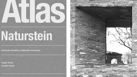 Cover Atlas Naturstein, Besucherzentrum Heidelberg