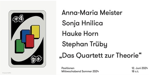 Teaser: Das Quartett zur Theorie am 12. Juni 2024, TU Darmstadt