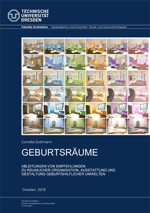 Cover der Dissertation Geburtsräume von C. Grohmann