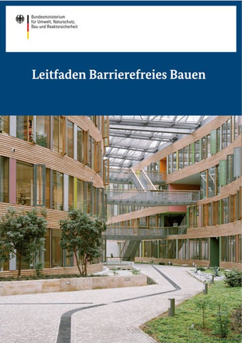 Cover der Publikation Leitfaden Barrierefreies Bauen