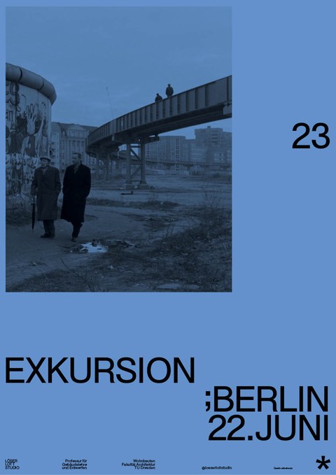 Exkursion Berlin Plakat