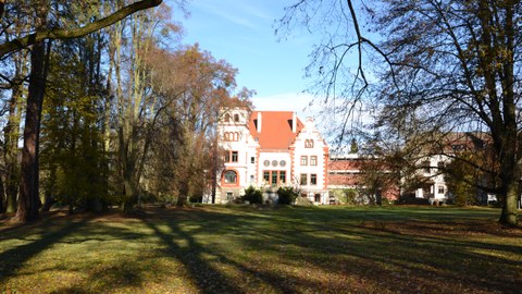 Foto zeigt das Schloss in Thammenhain.