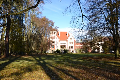 Foto zeigt das Schloss in Thammenhain.