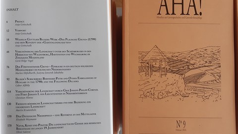 AHA Nr. 9 mit Cover und Inhaltsverzeichnis