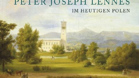 Foto zeigt das Cover von Marcus Köhlers und Christop Haase' Buch "Die Gärten Peter Joseph Lennès im heutigen Polen".