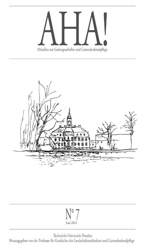 Titelbild des AHA 7 mit Schloss Reinhardtsgrimma