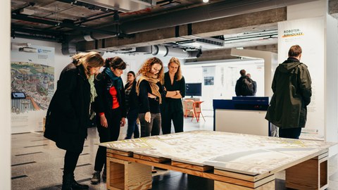 Ausstellungsbeitrag der Professur für Landschaftsbau