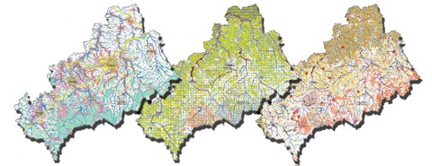 Kartenbeispiel zur Strategischen Umweltprüfung Chemnitz