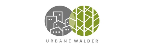 graphische Darstellung des Logos zum Forschungsprojekt Urbaner Wald