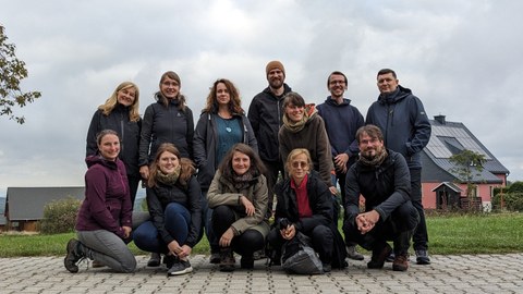 Gruppenfoto der Mitarbeiter der Landschaftsplanung 2023