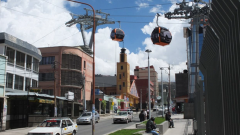 La Paz - Seilbahn