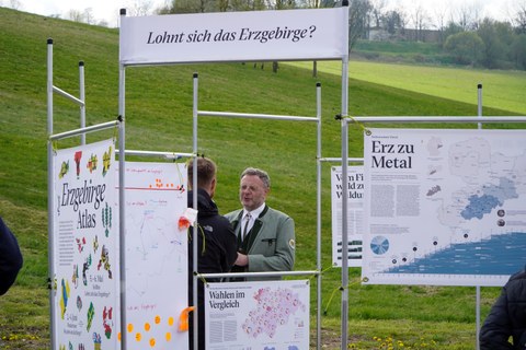 Ausstellung Erzgebirgeatlas Seiffen