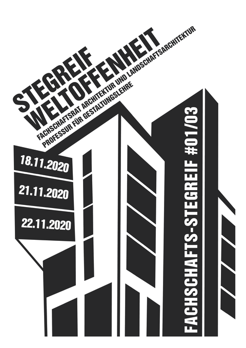 Plakat für Stegreifentwurf