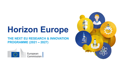 Poster des EU-Programms Horizon Europe