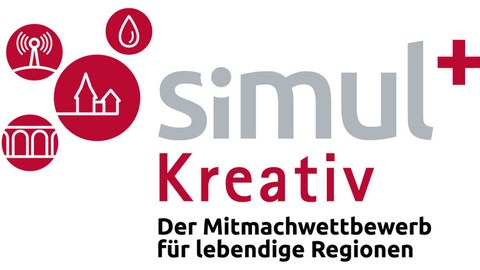 Logo des simulpluskreativ Ideenwettbewerbs