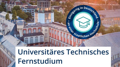 Deckblatt Infobroschüre Fernstudium