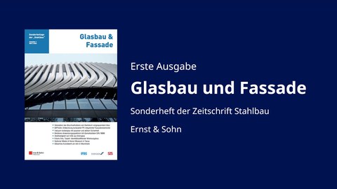 Glasbau und Fassade Heft 1