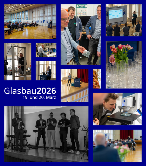 BIlder der Glasbau Tagung
