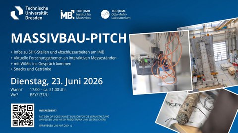Einladungsflyer Massibau-Pitch 23.06.2026