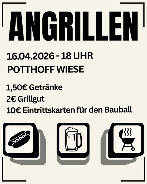 Poster Angrillen 18.04.26 mit Ort und Preisen