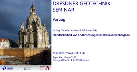 Ankündigung Geotechnik Seminar Karcher