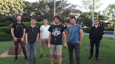Max with the group of Prof. Itai Einav in Sydney